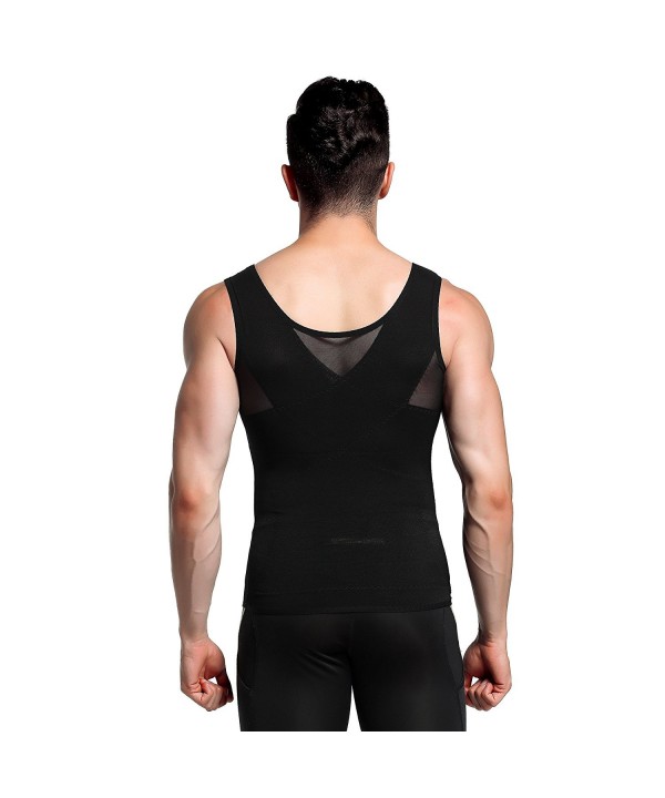 Men S Compression Shirt To Hide Gynecomastia Moobs Chest Slimming Tank