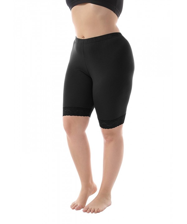 ZERDOCEAN WOMEN'S PLUS Size Lightweight Printed Capri Leggings for