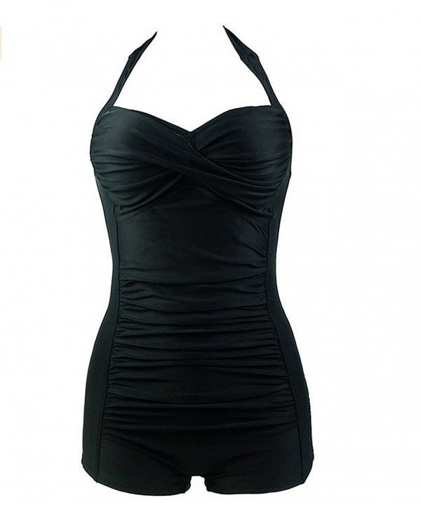 Inspired Monokinis Swimsuit - Sexy Black - CI17Y0RSGUM