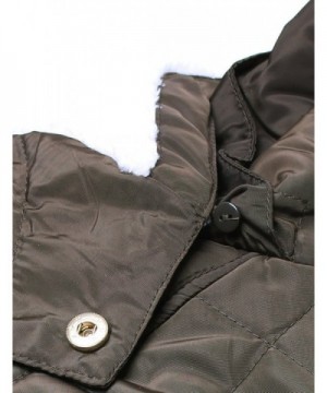 Ladies' Code Women's Quilted Padding Jacket w/Detachable Fur Lined Hood ...