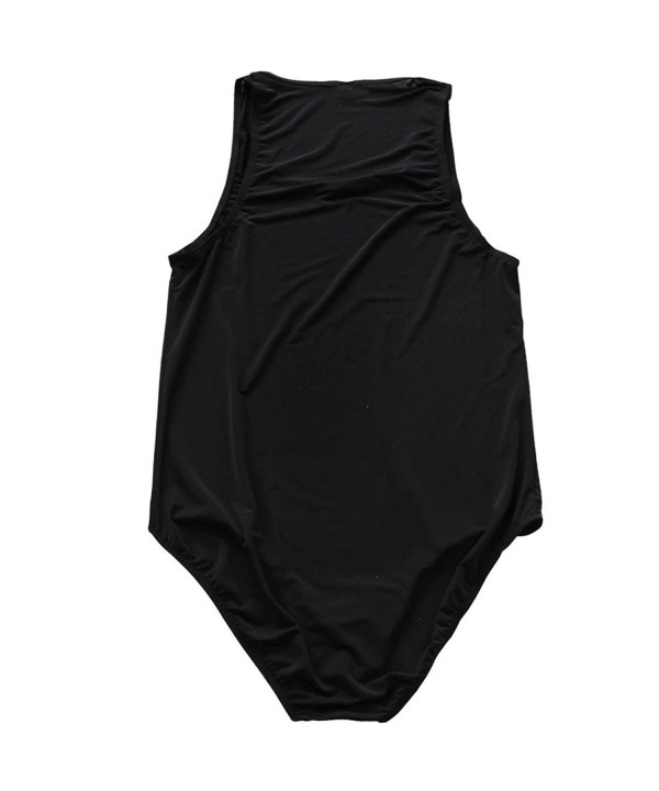 Men's Stretchy Bodysuit High Cut Wrestling Singlet Leotard