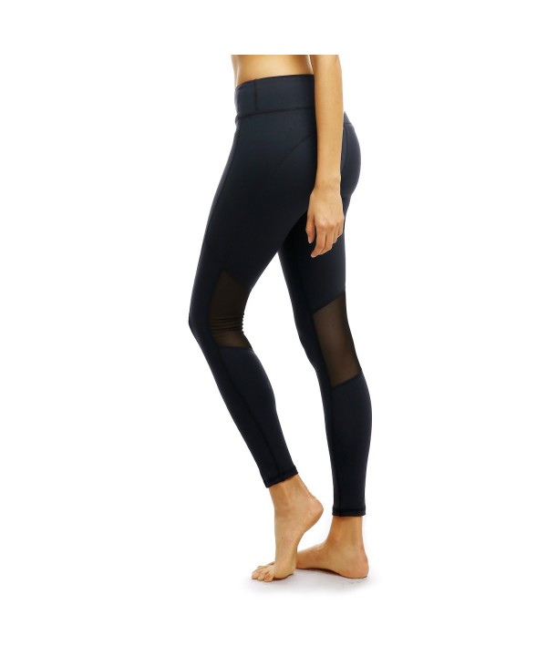 High Waisted Yoga Pants Fitness Gym Workout Athletic Leggings Running ...