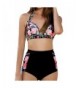 Lashapear Women Floral Bikini Swimsuit