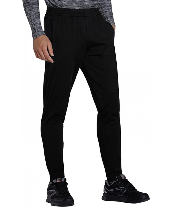Joggers Sweatpants Athletic Drawstring - Black - C4187R8LNLT