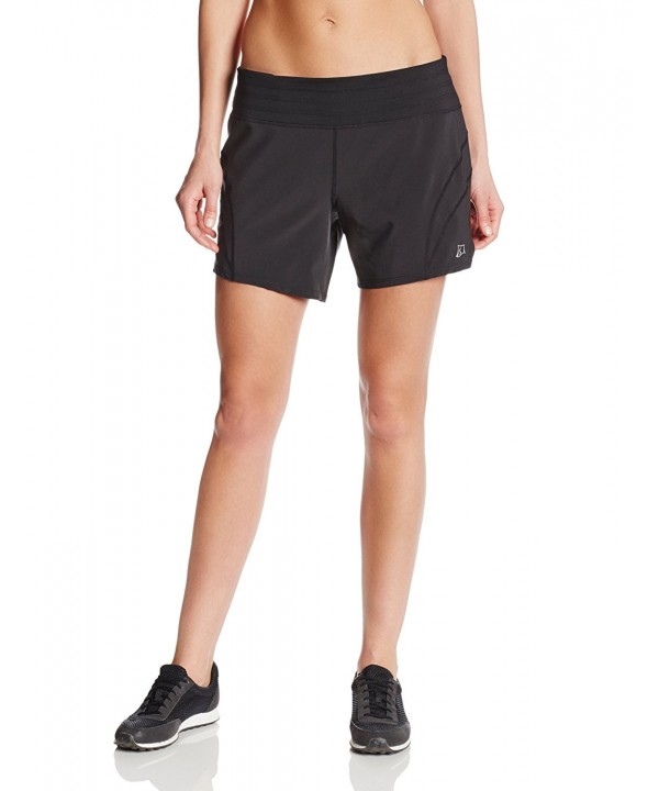 women's black active shorts