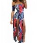 Suimiki Womens Shoulder Floral Printed