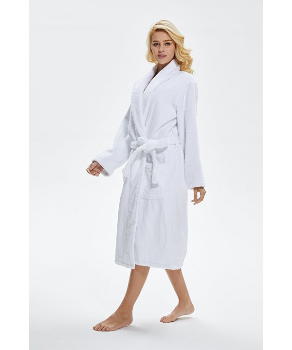 Luxury Bathrobe for Women - Women's Terry Cloth Robe in Bamboo Viscose ...