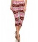 Elegant4U Juniors Printed Celebrated Leggings