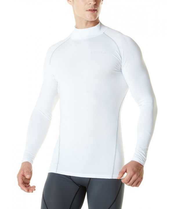 Men's Thermal WinterGear Compression Baselayer Mock Long Sleeve T ...