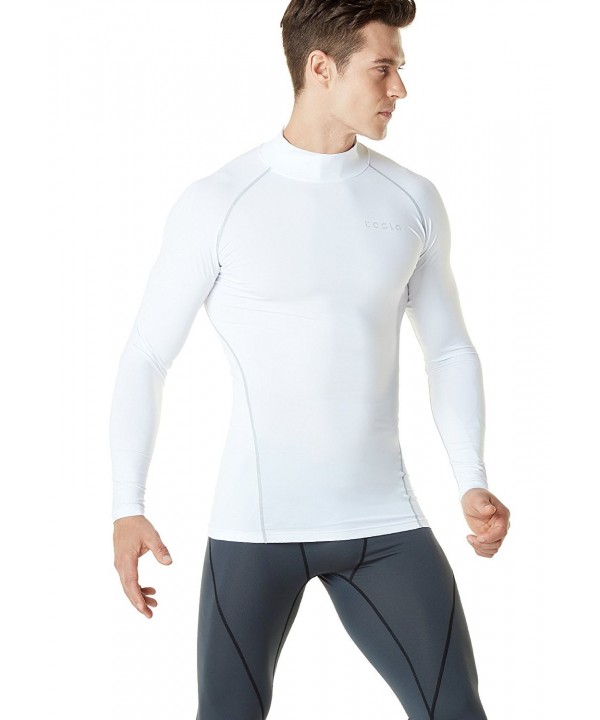 Men's Thermal WinterGear Compression Baselayer Mock Long Sleeve T ...
