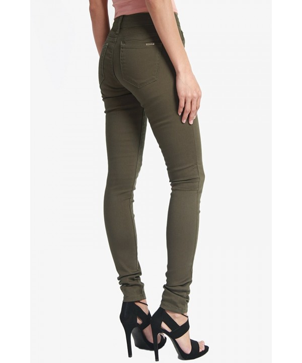 olive green skinny jeans