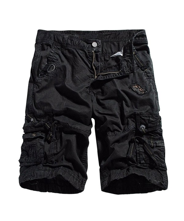 Tongda Mens Twill Cargo Shorts Cotton Pants Outdoor Wear With Multi ...