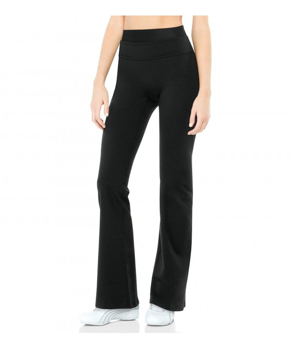 Active Women's Plus Size Power Pant Black Pants 1X X 32 - Black ...
