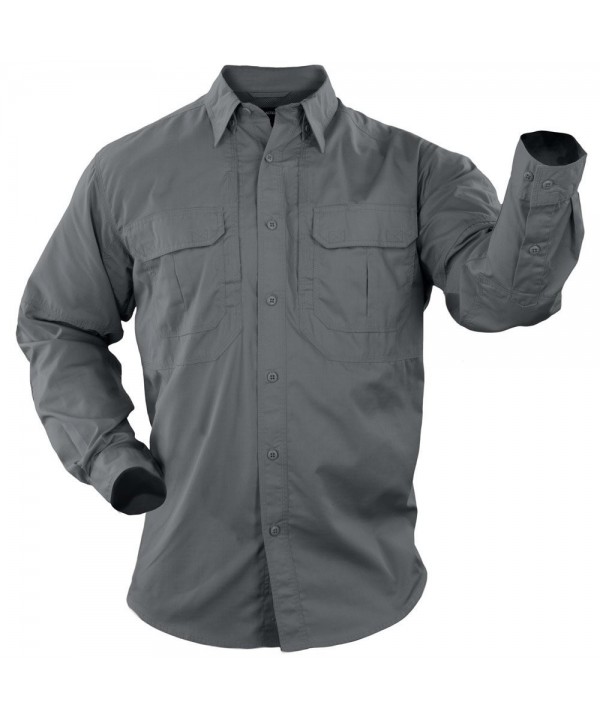 Tactical 72175 TacLite Professional Long Sleeve Shirt - Storm - C511K7XEKZD