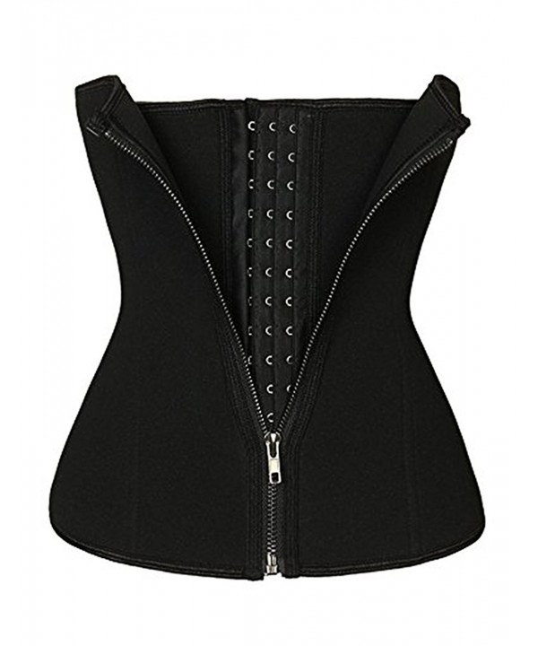 Women's Latex Waist Training Cincher Underbust Corset Body Shaper Fat Burner Waist Trainer