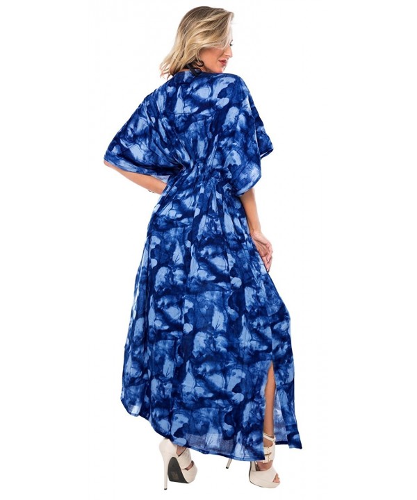 Swimsuit Gown Bathing Suit Dress Long Caftan Beachwear Womens Kimono ...