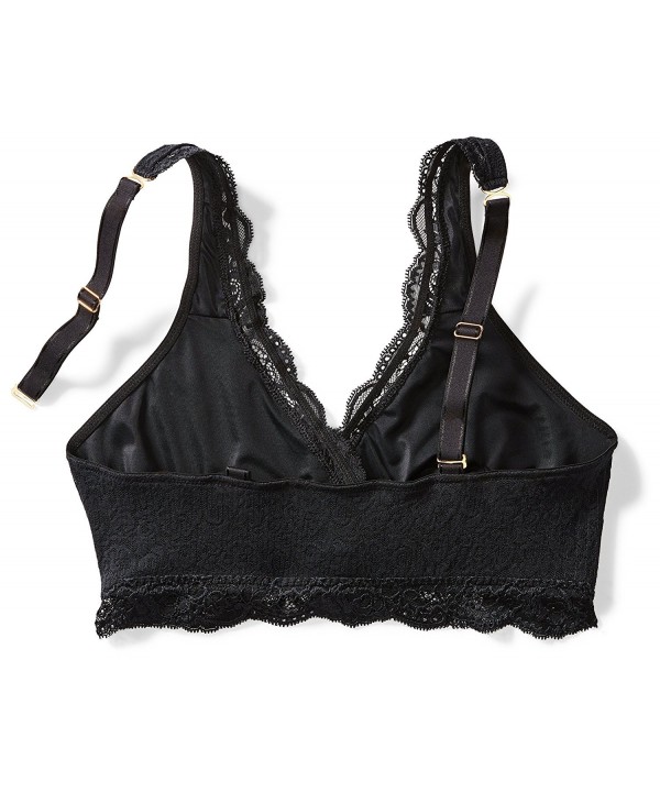 Women's All Over Lace Supportive Bralette - Black - CK12NVCU9JH