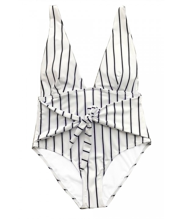 Women's Plus Size High Fashion Swimdress Style One Piece Leaf Print ...